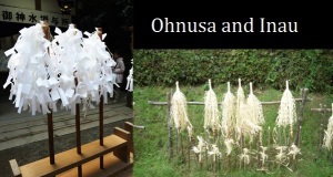 Ohnusa are used in Shinto rituals while Inau are used in Ainu cultural rituals. Can you see the similarity?